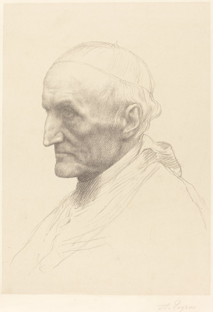 Manning bíboros, 2. lemez. alkotó: Alphonse Legros