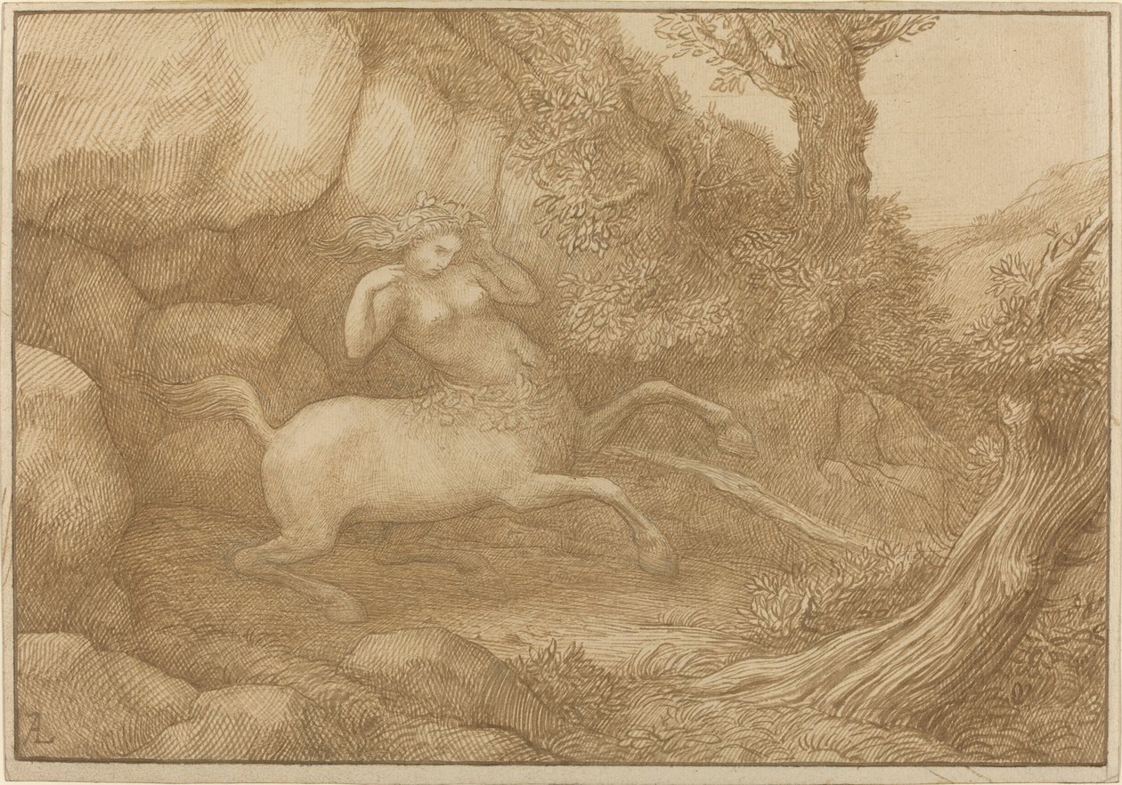Kentaur Nő. alkotó: Alphonse Legros