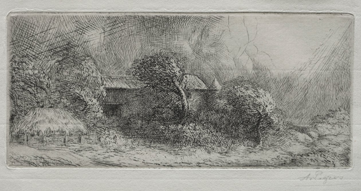 Chailli: arany hatású. alkotó: Alphonse Legros