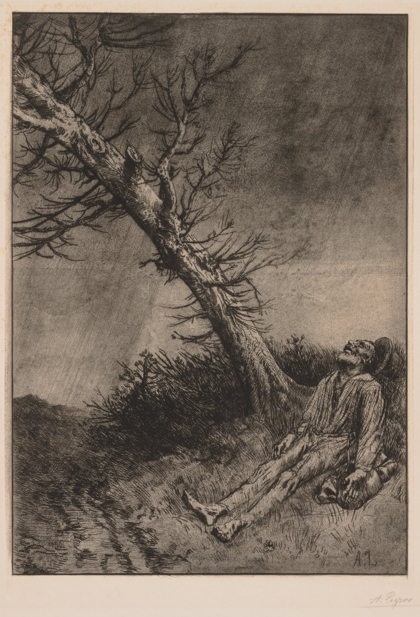 A vagabond halála alkotó: Alphonse Legros