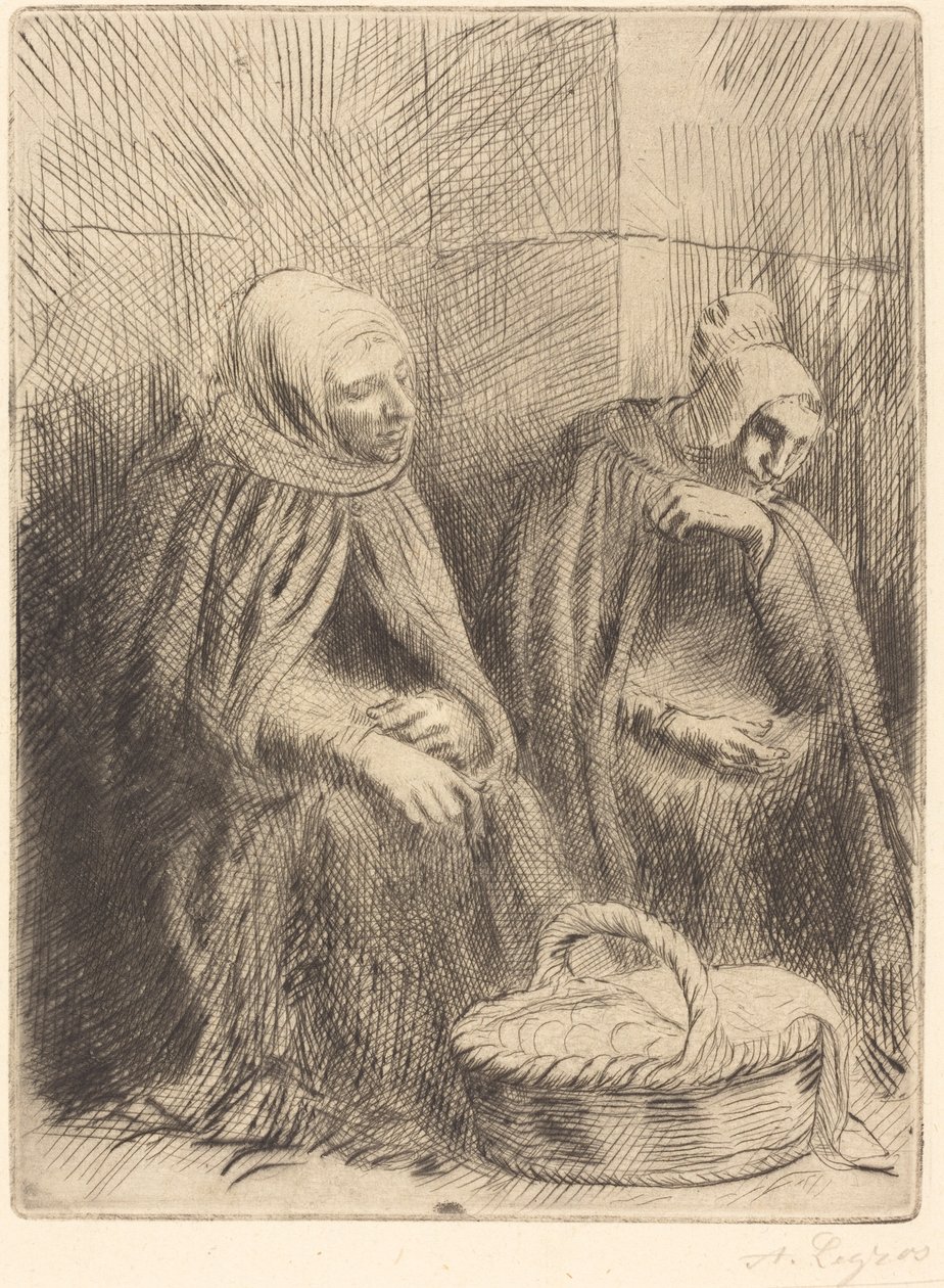 Tojásárusok, 1. tányér Tojásárusok. alkotó: Alphonse Legros
