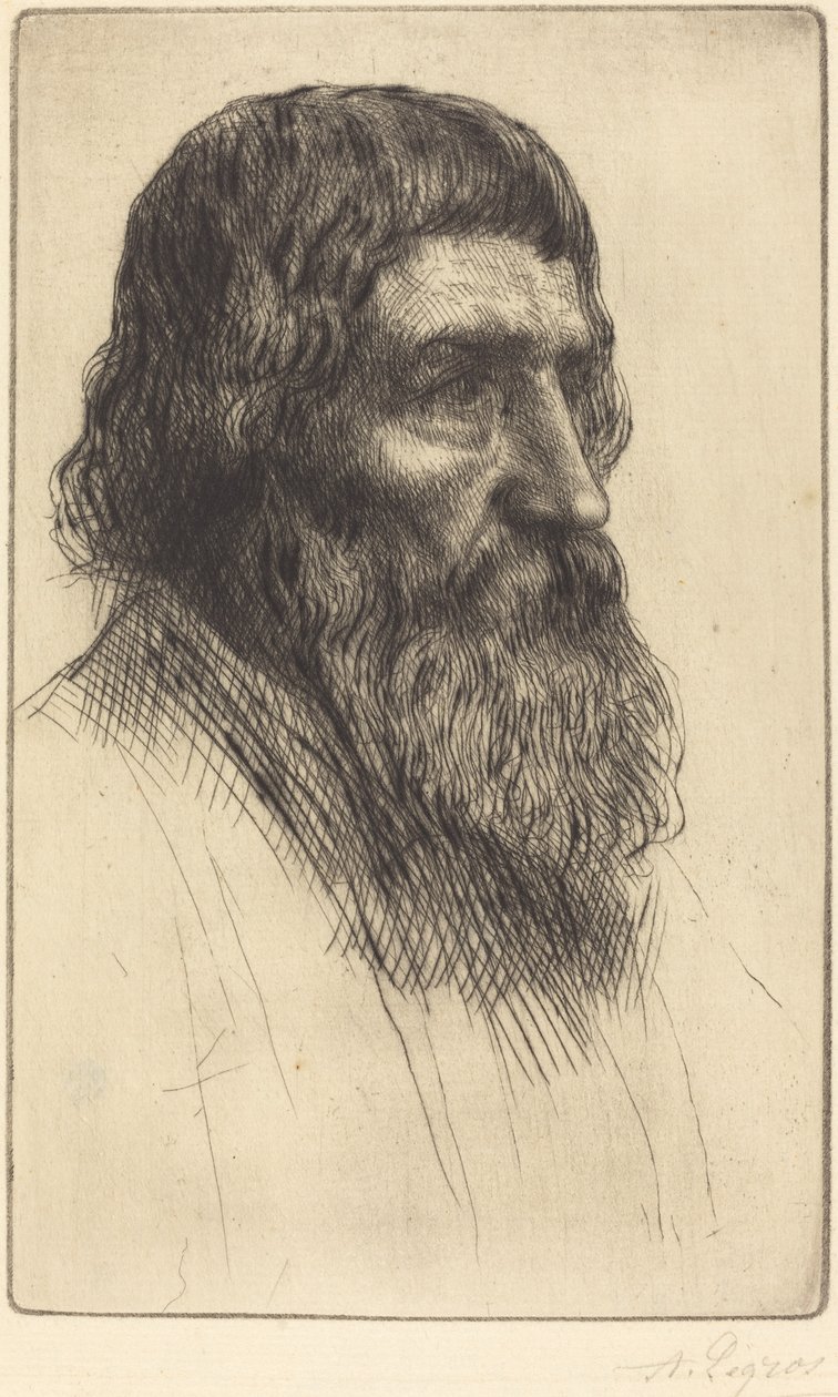 angol paraszt alkotó: Alphonse Legros
