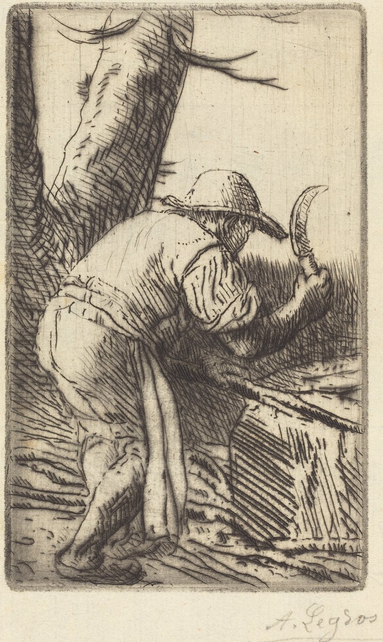 Fagot-vágó (A köcsögvágó) alkotó: Alphonse Legros