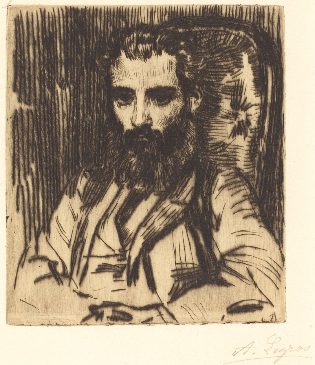 Florestan Mionnet. alkotó: Alphonse Legros