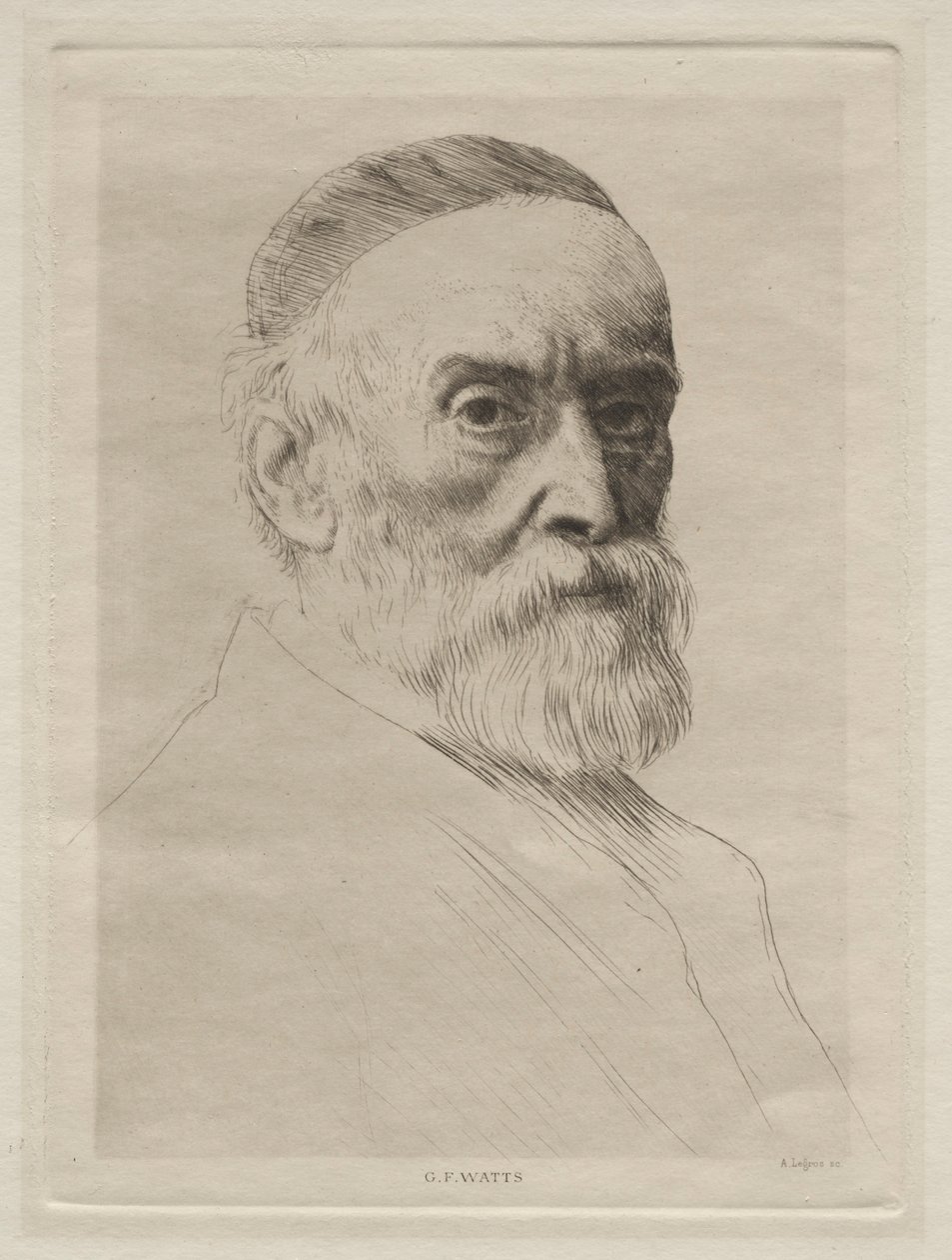 G. F. Watts. alkotó: Alphonse Legros