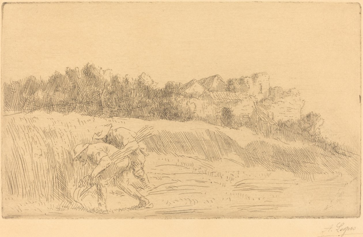 Aratógépek Aratógépek. alkotó: Alphonse Legros