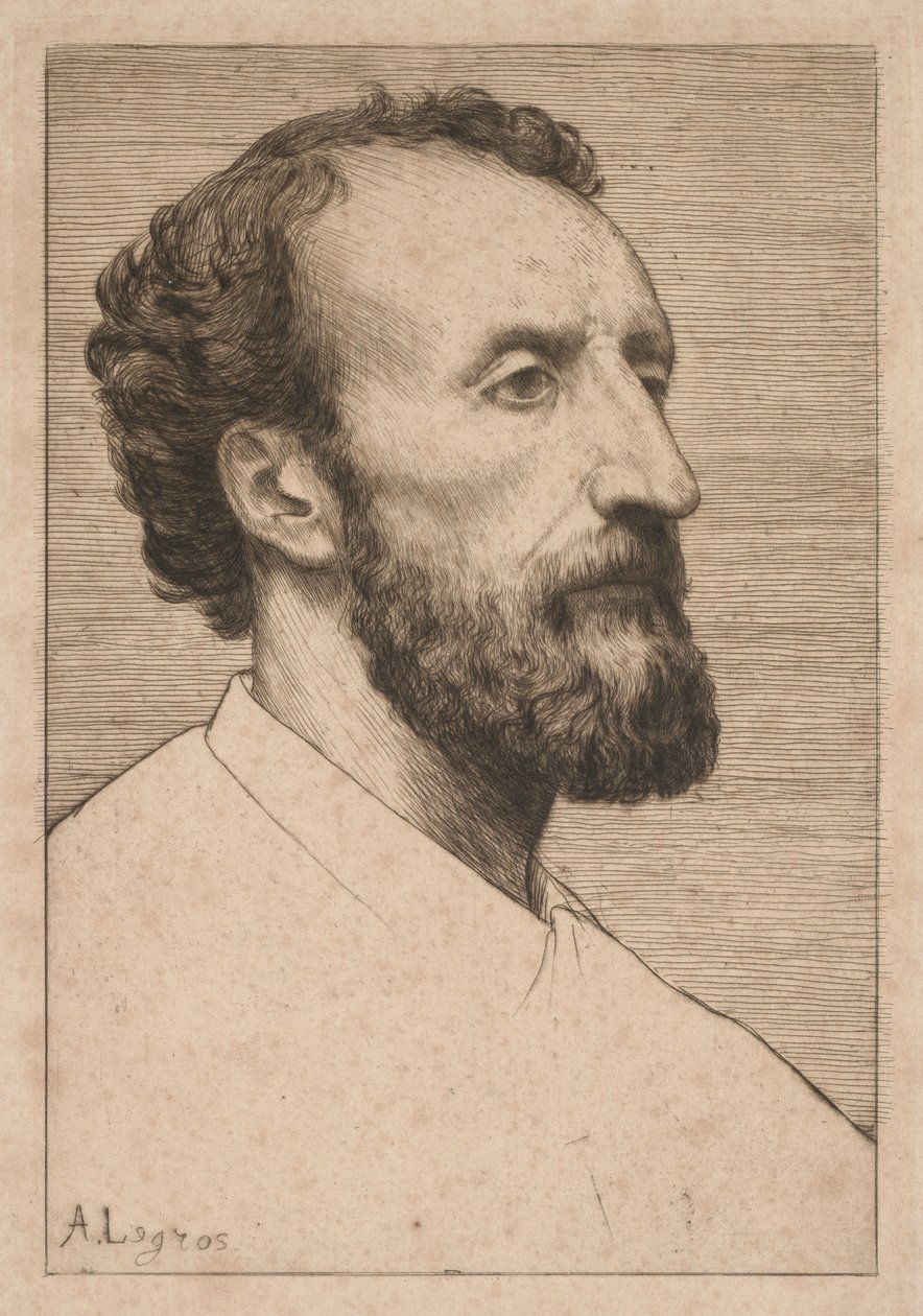 Jules Dalou alkotó: Alphonse Legros