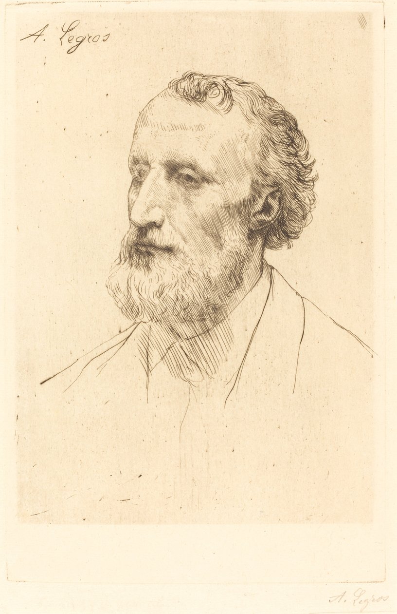 Jules Dalou, 1st plate. alkotó: Alphonse Legros