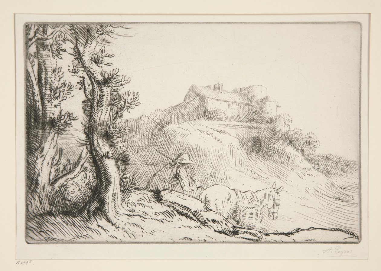 Farm a hegyen alkotó: Alphonse Legros