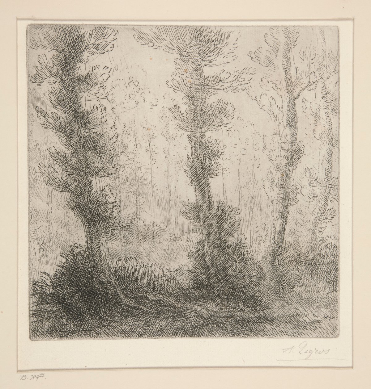 A Kis-tó alkotó: Alphonse Legros