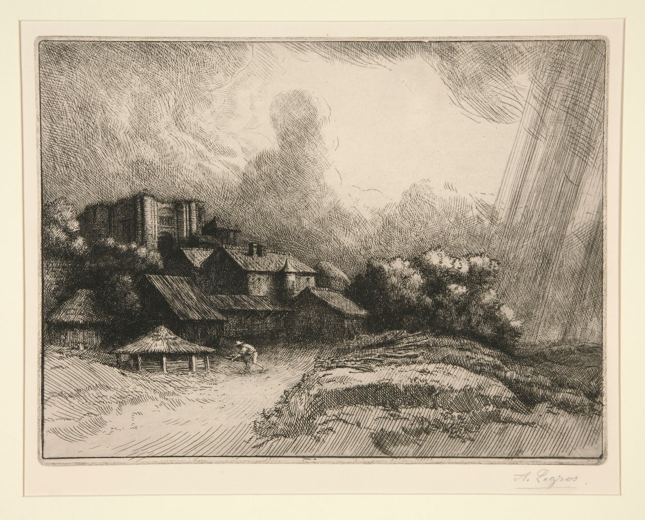 A gazdaság a alkotó: Alphonse Legros