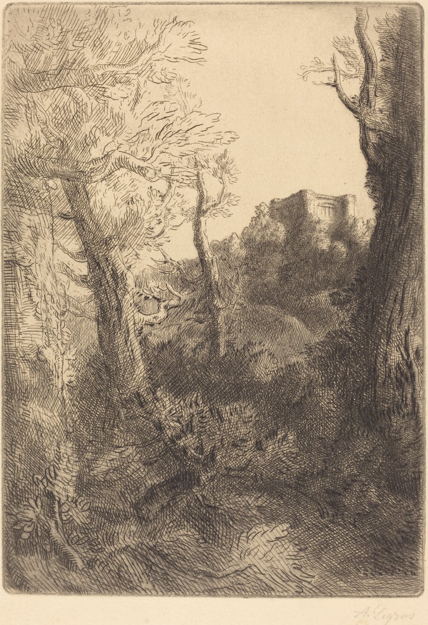 Tájkép alkotó: Alphonse Legros