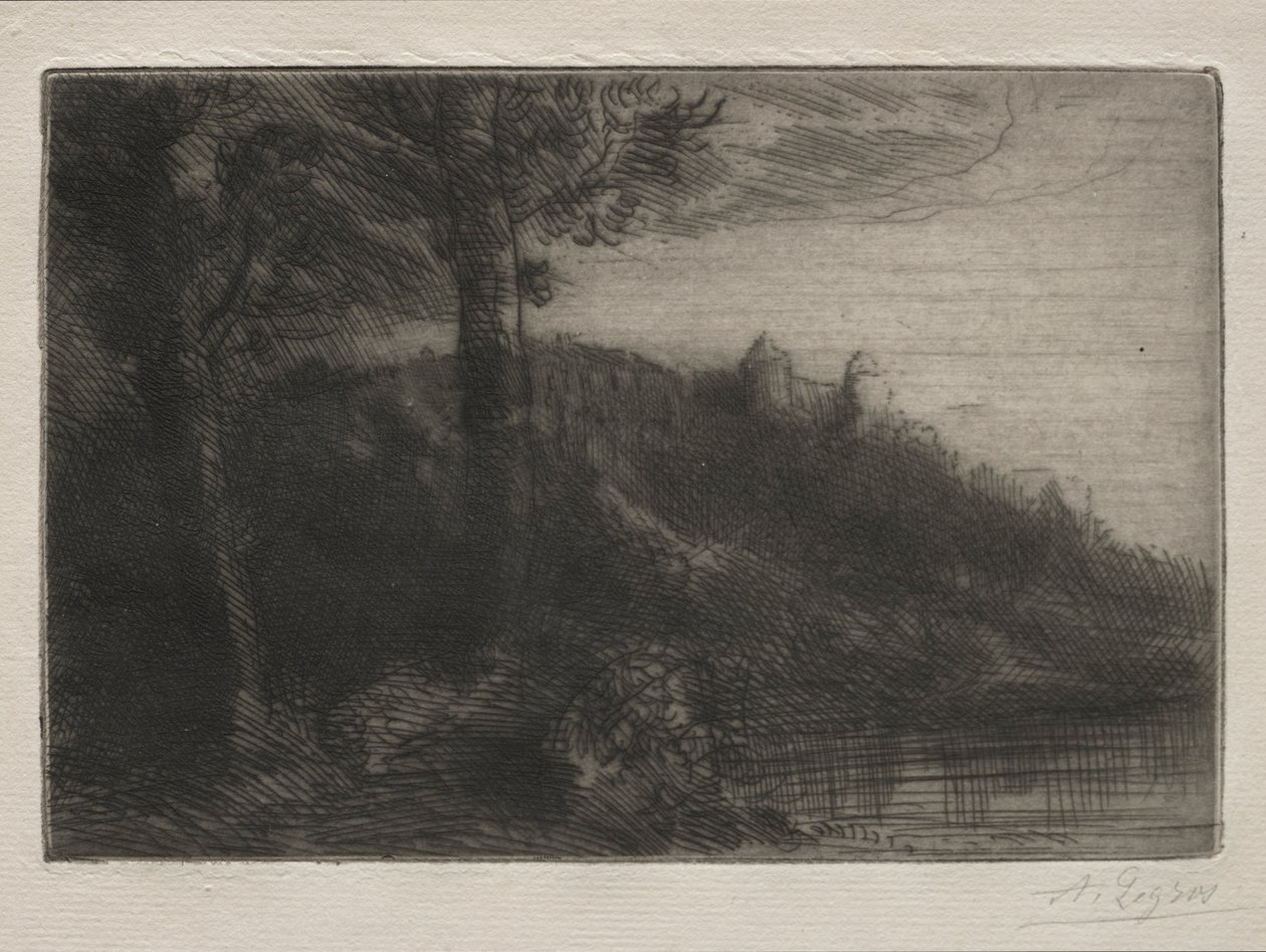 A Kis Híd. alkotó: Alphonse Legros