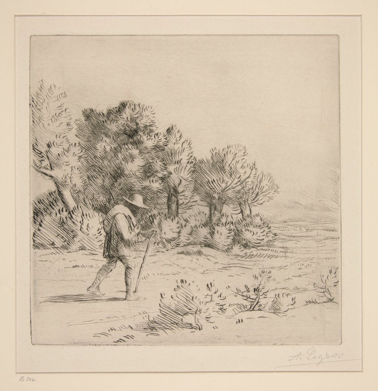 Az árus (Peddler) alkotó: Alphonse Legros