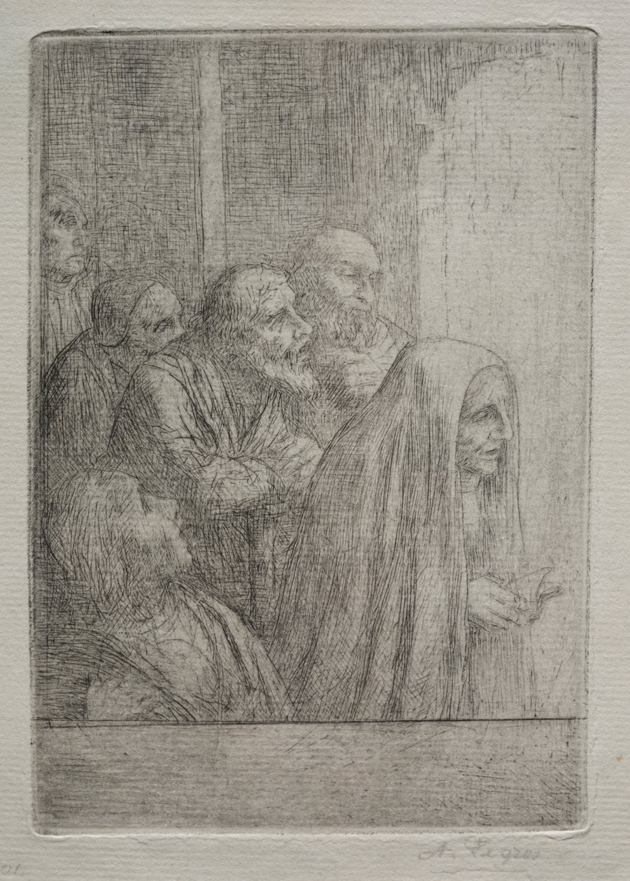Éjféli mise alkotó: Alphonse Legros