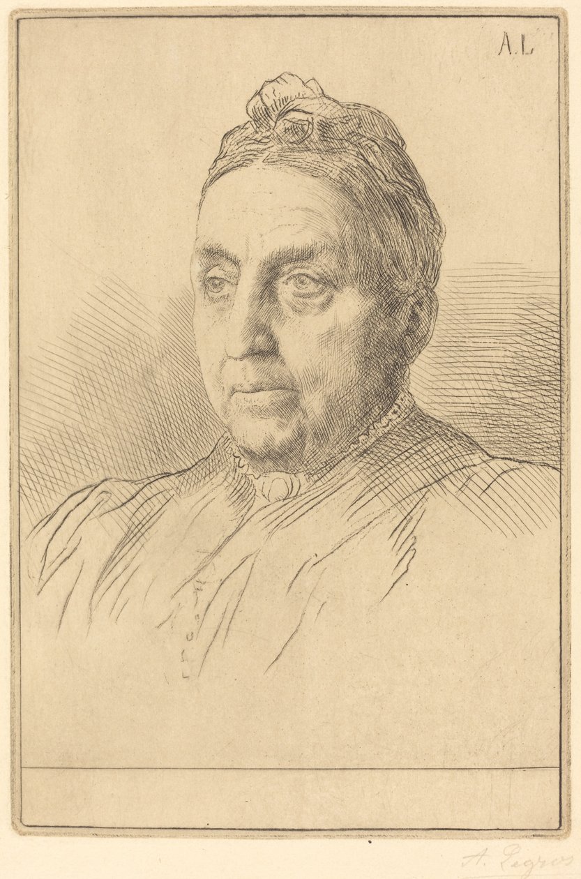 Mme. Kemp, 4. lemez alkotó: Alphonse Legros