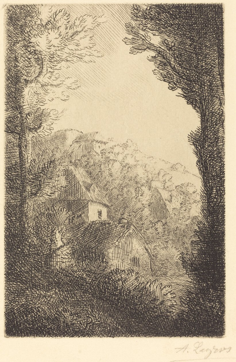 Régi kastély alkotó: Alphonse Legros