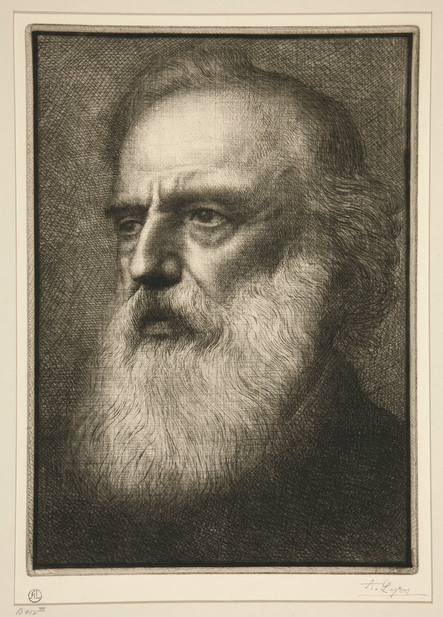 Portré a alkotó: Alphonse Legros