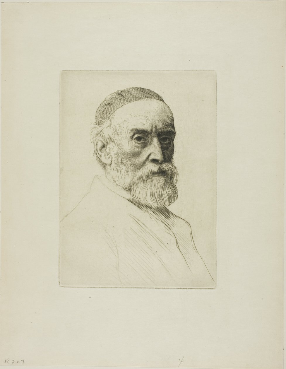 G. F. Watts portréja, R.A. alkotó: Alphonse Legros