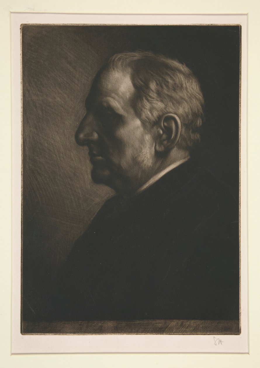 Seymour Haden portréja alkotó: Alphonse Legros