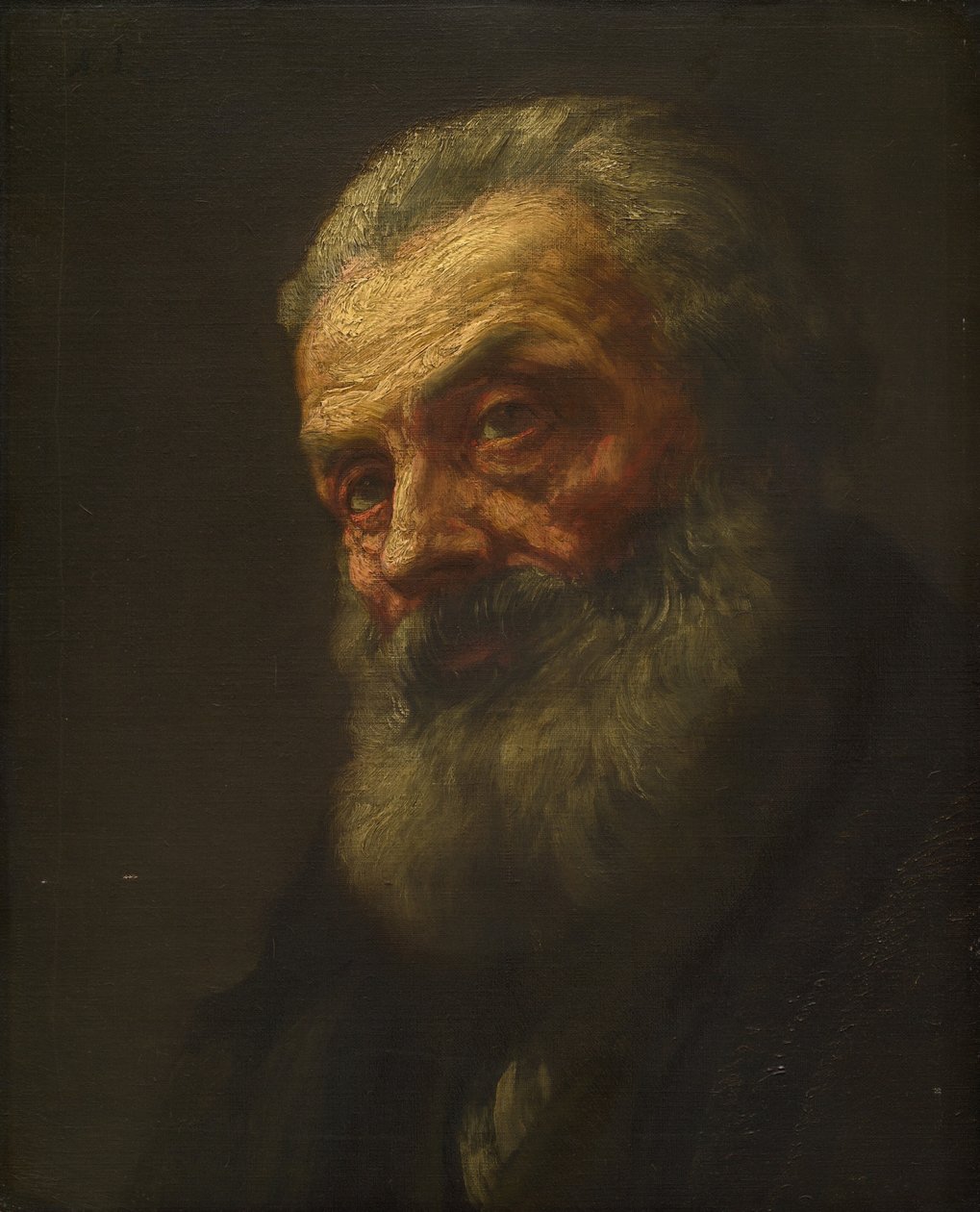 Egy öregember portréja alkotó: Alphonse Legros