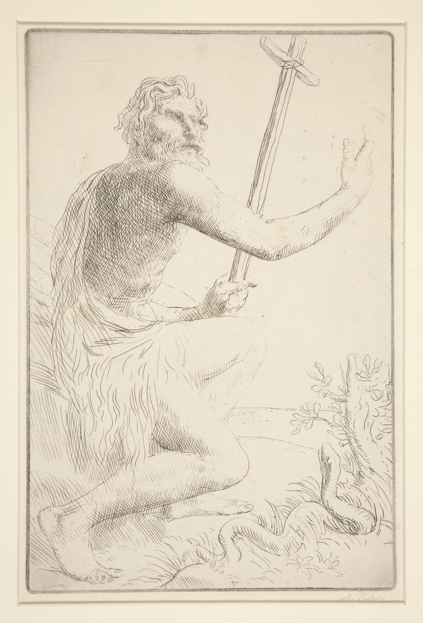 Saint Jean (Szent János) alkotó: Alphonse Legros