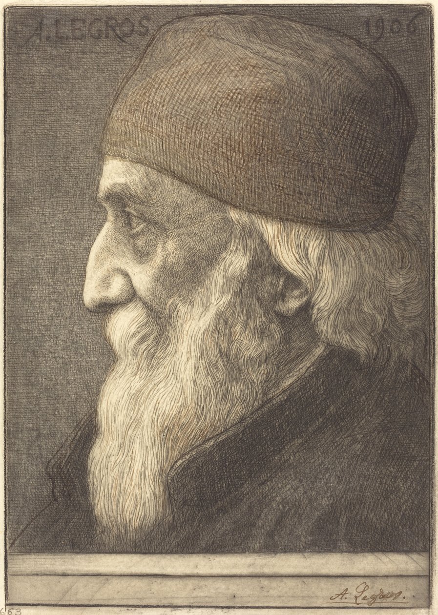 Önarckép, 13. tábla alkotó: Alphonse Legros