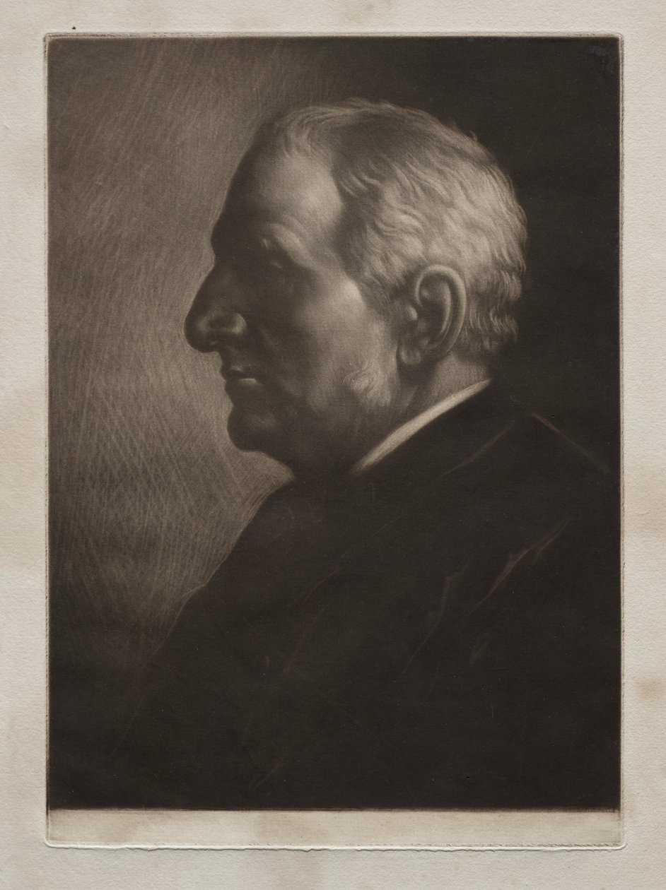 Sir Francis Seymour Haden. alkotó: Alphonse Legros