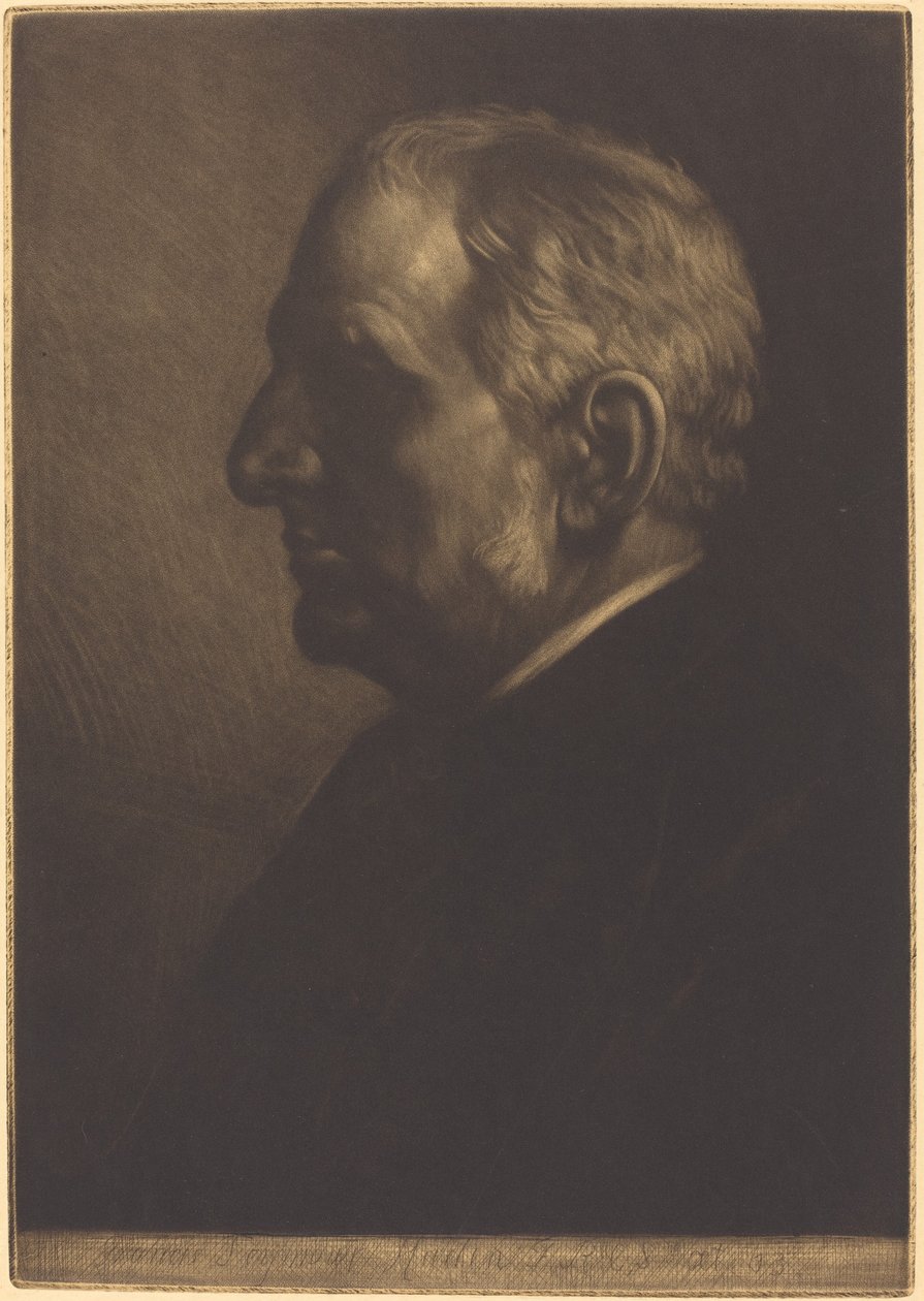Sir Seymour Haden. alkotó: Alphonse Legros