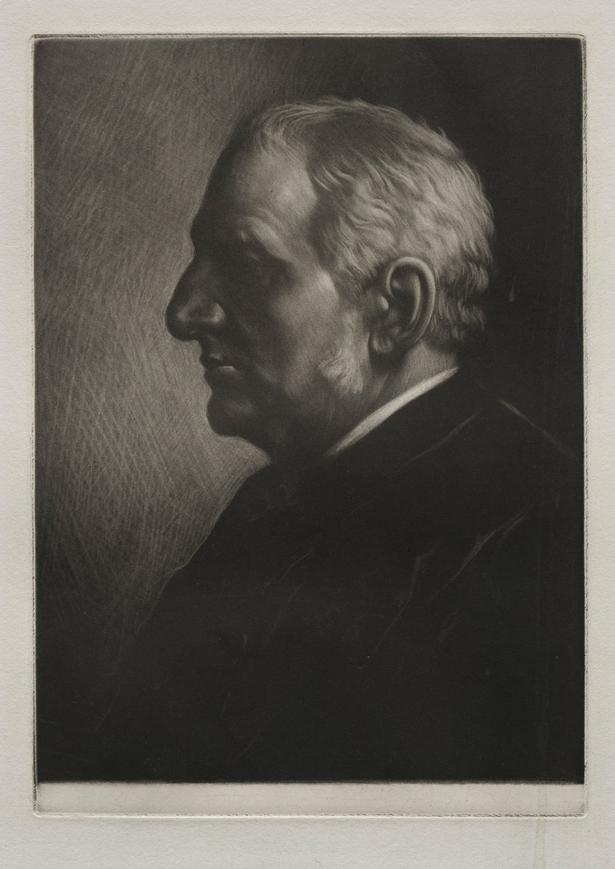 Sir Seymour Haden. alkotó: Alphonse Legros