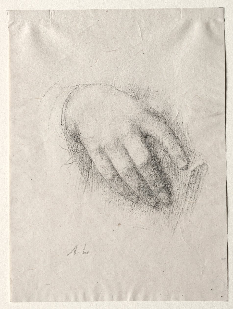 A kezek tanulmányozása. alkotó: Alphonse Legros