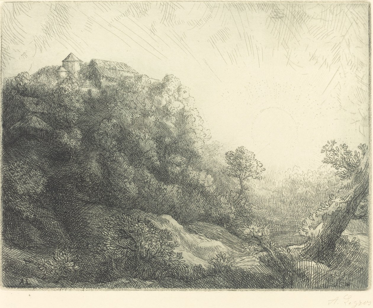 Napkelte Napkelte: ősz. alkotó: Alphonse Legros