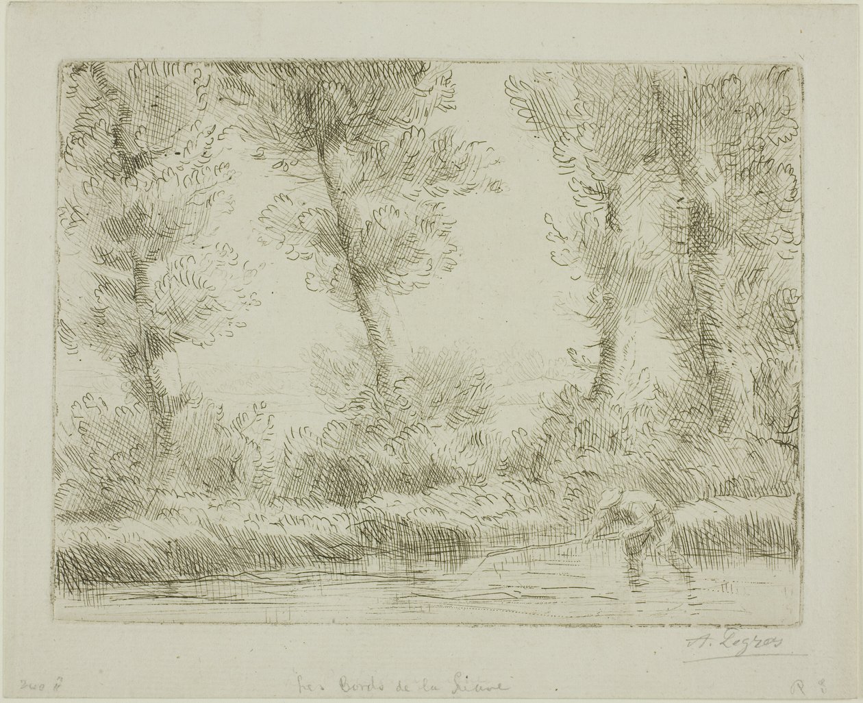 A Liane partjai alkotó: Alphonse Legros
