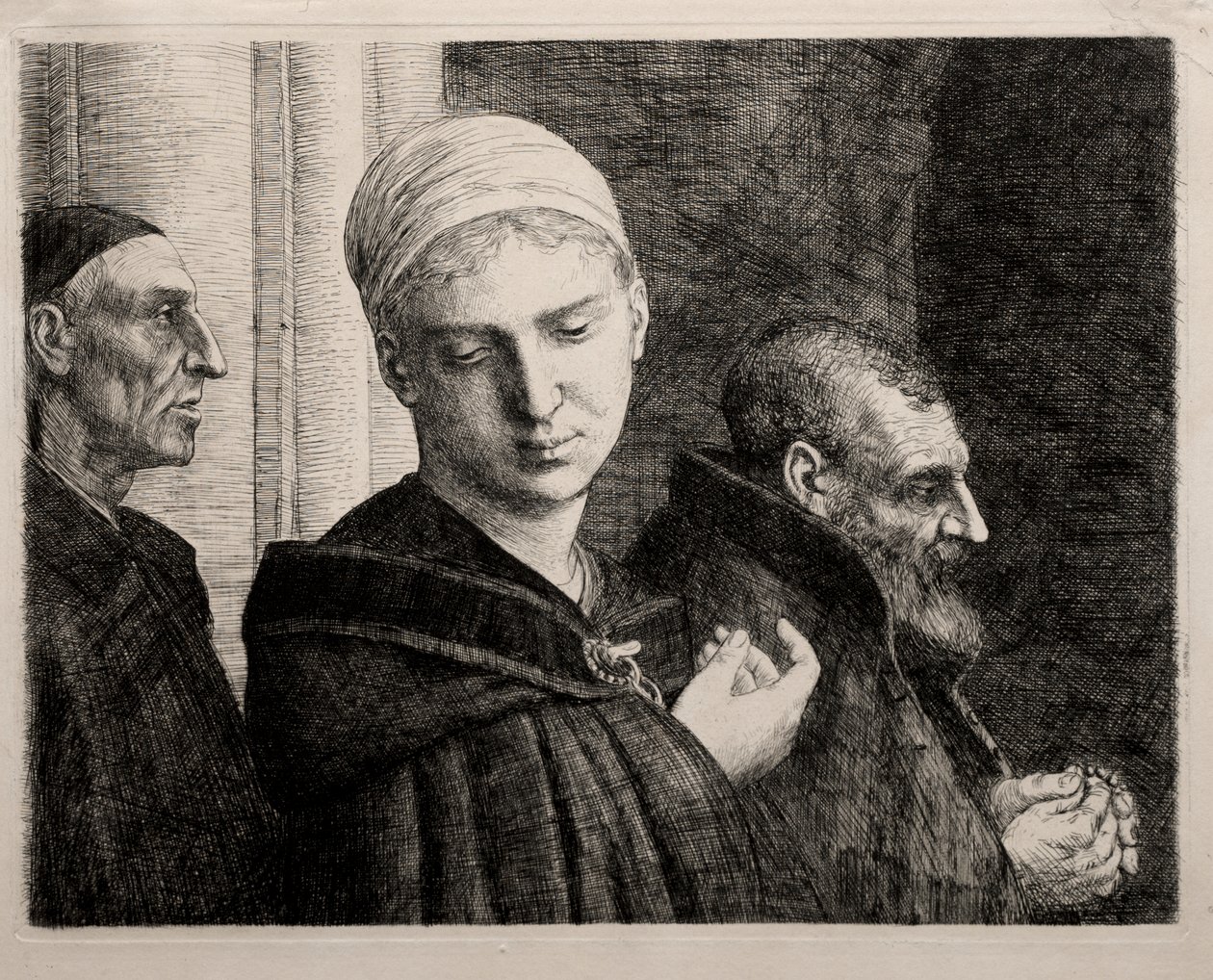 A keresztség alkotó: Alphonse Legros