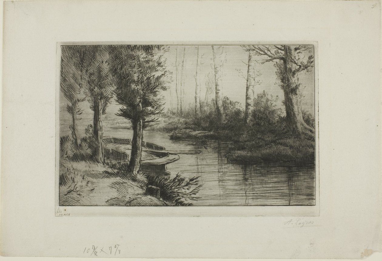 A csatorna: reggel alkotó: Alphonse Legros