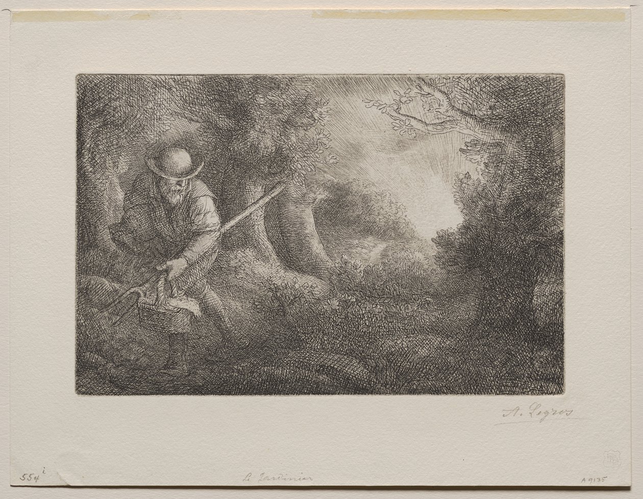 A Kertész alkotó: Alphonse Legros
