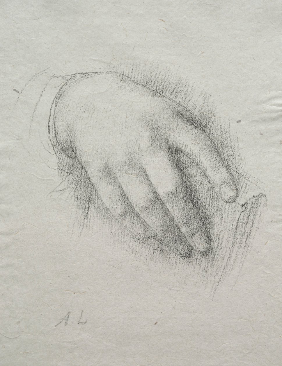 Nora E. Legros keze. alkotó: Alphonse Legros