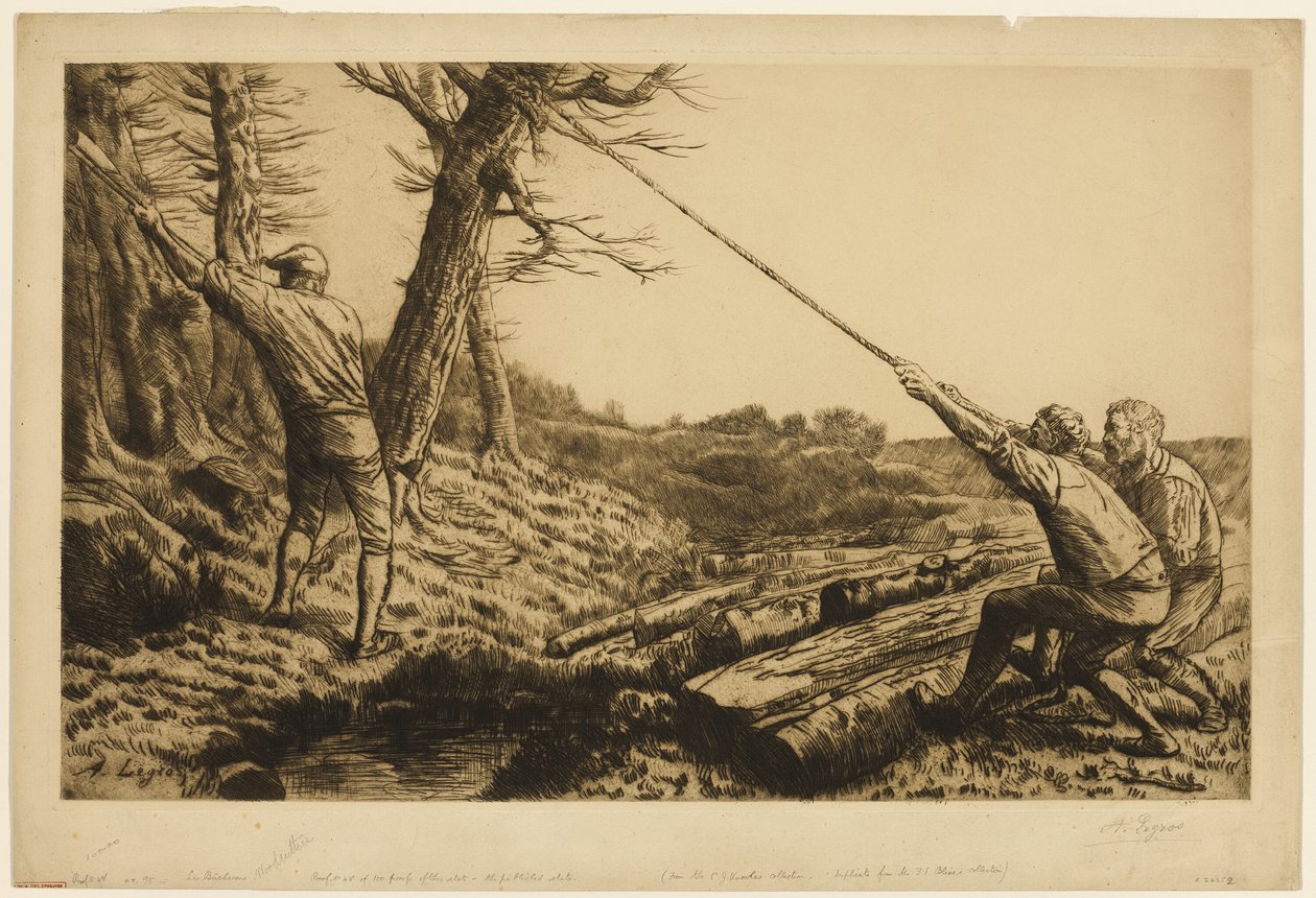 A LumberJacks, második tányér alkotó: Alphonse Legros