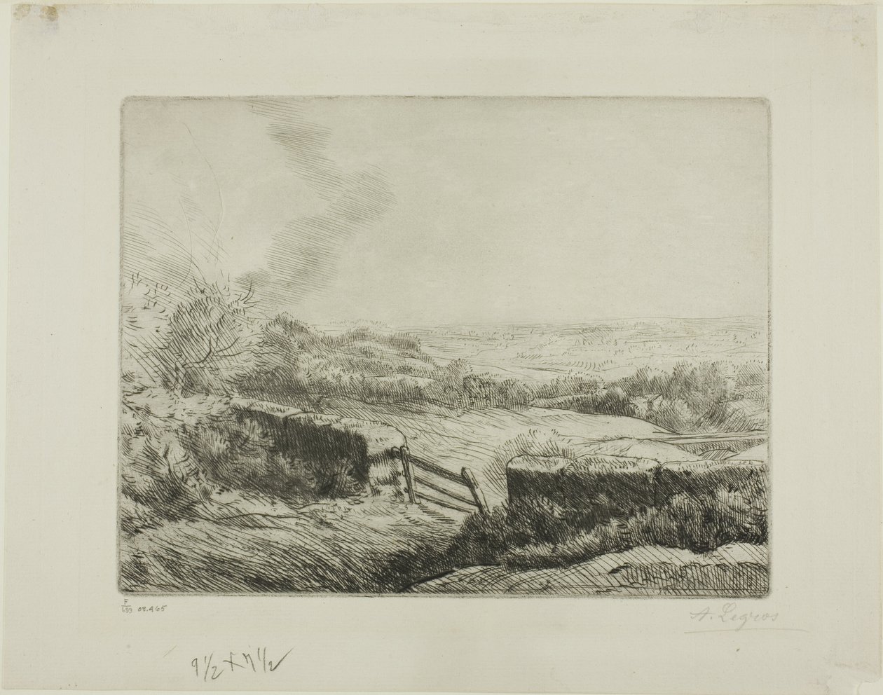 A rét kapuja alkotó: Alphonse Legros
