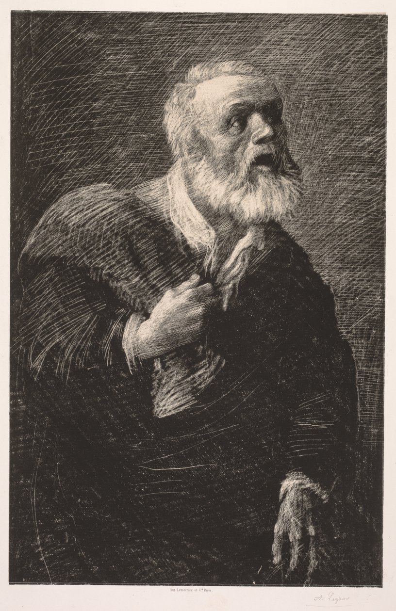 Az éjszakai kiáltó alkotó: Alphonse Legros