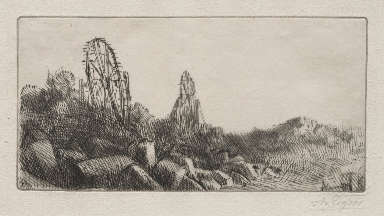 A montrouge-i régi kőbányák alkotó: Alphonse Legros