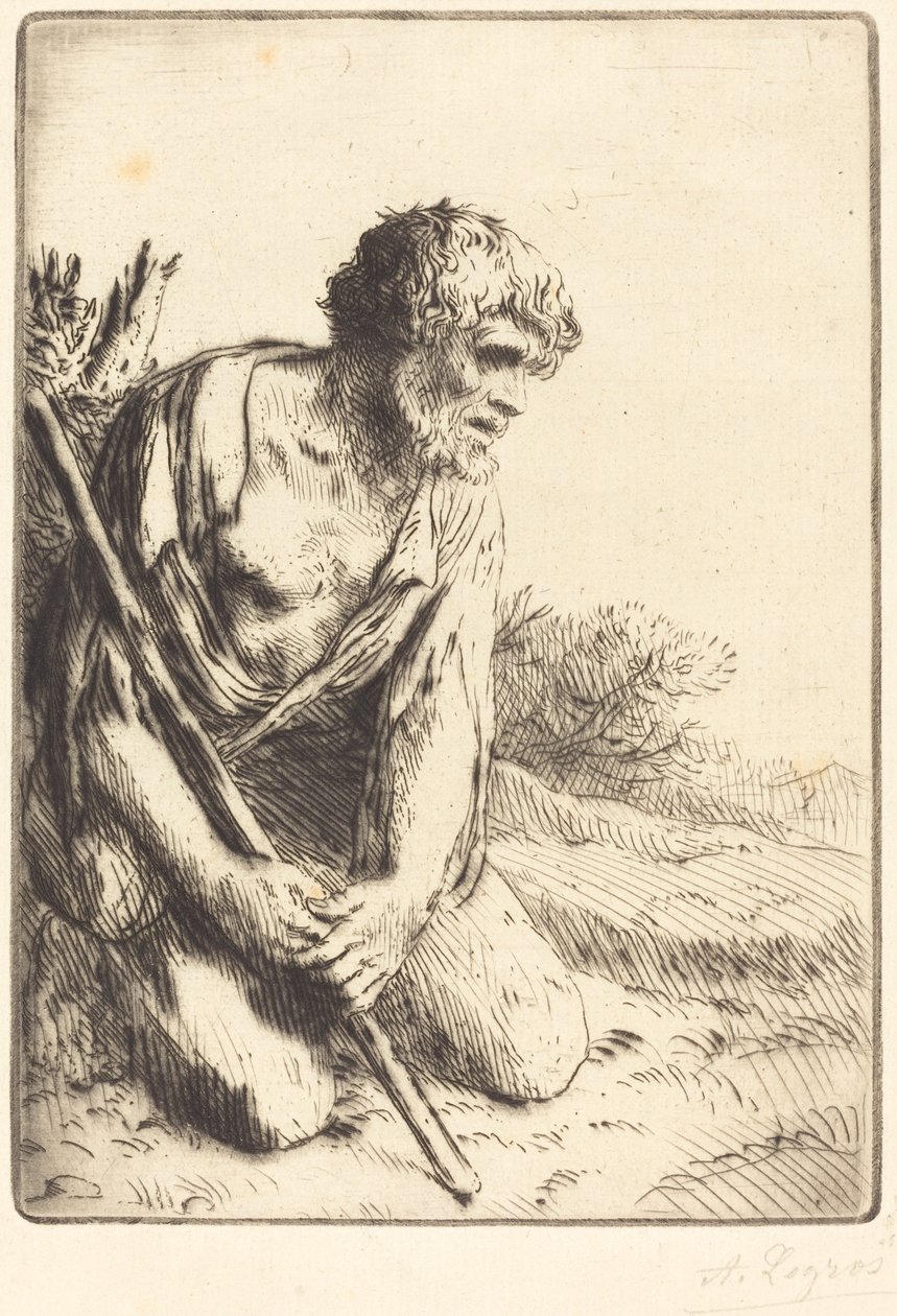 A tékozló fiú, 3. lemez A tékozló fiú. alkotó: Alphonse Legros