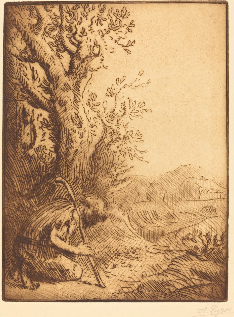 A tékozló fiú, 4. lemez A tékozló fiú. alkotó: Alphonse Legros
