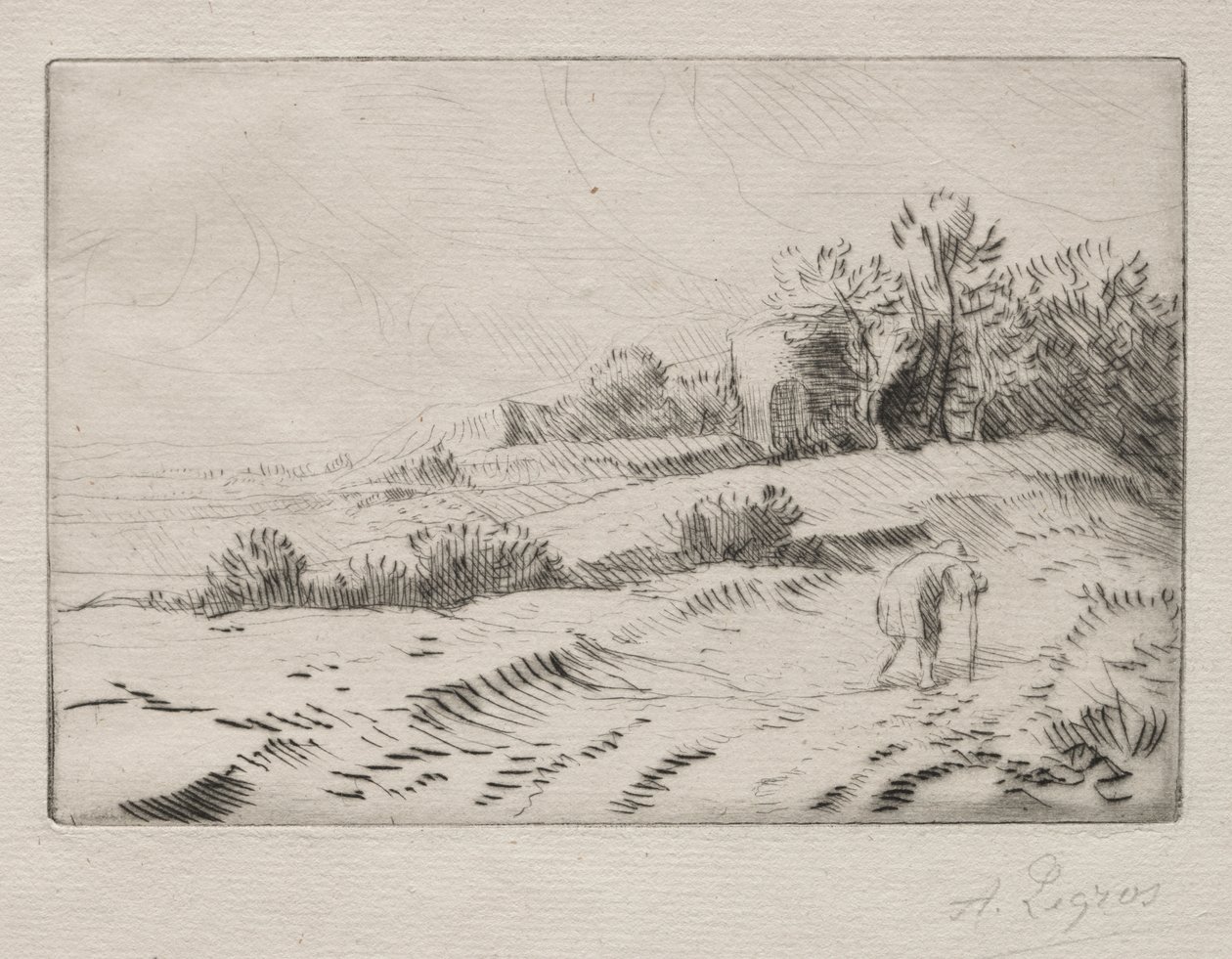 A torony alkotó: Alphonse Legros