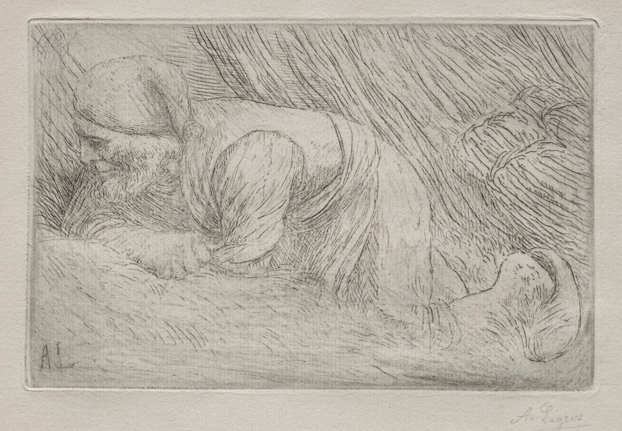 A gallygyűjtők. alkotó: Alphonse Legros
