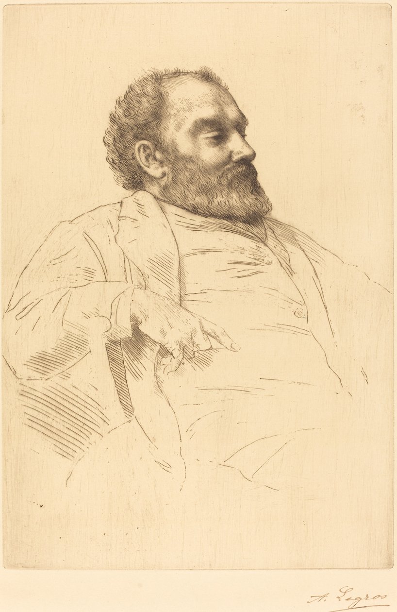 Val Prinsep, R.A. alkotó: Alphonse Legros