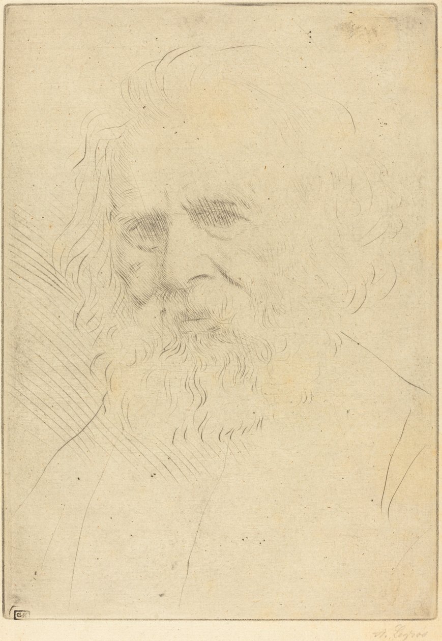 W.H. Longfellow, 1. lemez. alkotó: Alphonse Legros