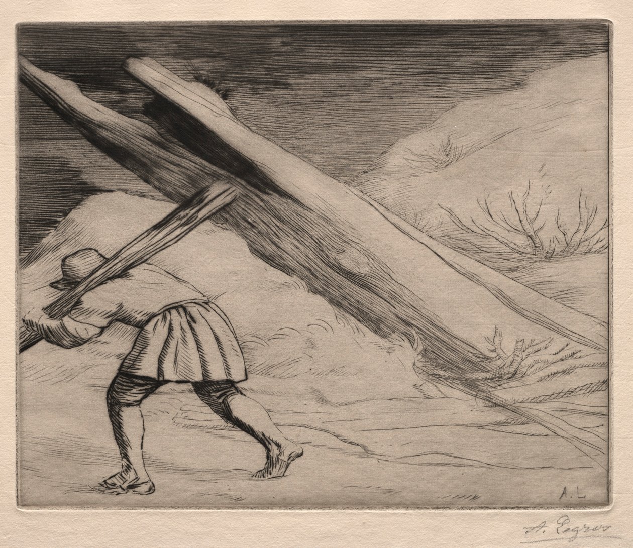 Téli 1. lemez. alkotó: Alphonse Legros