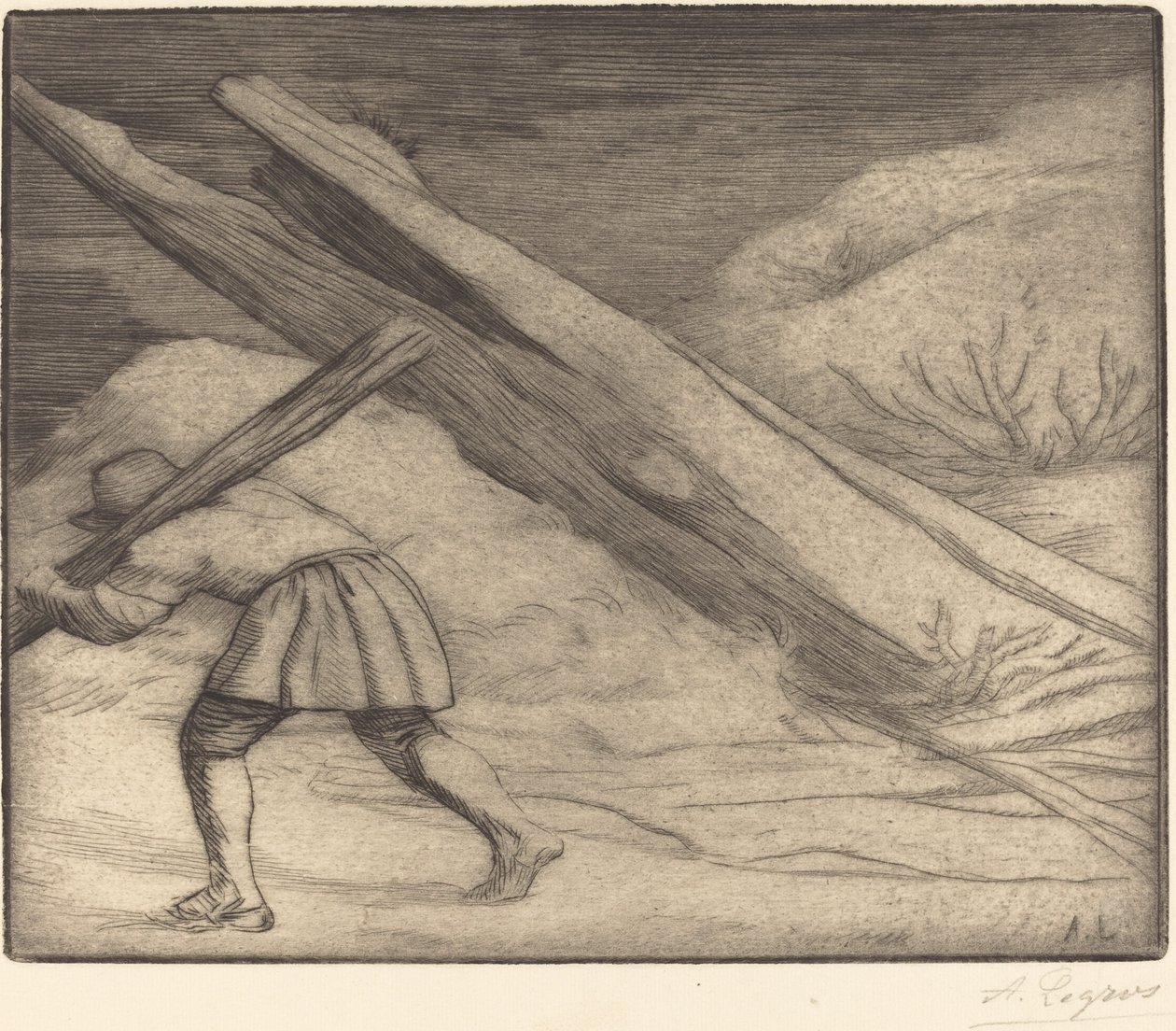 Tél, 1. lemez Tél. alkotó: Alphonse Legros