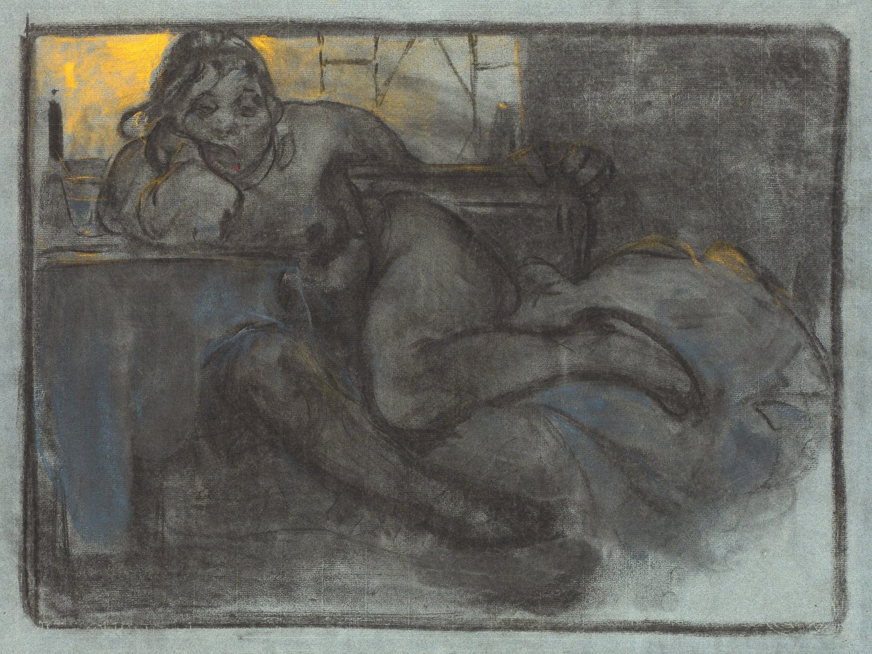 abszint alkotó: Alphonse Mucha